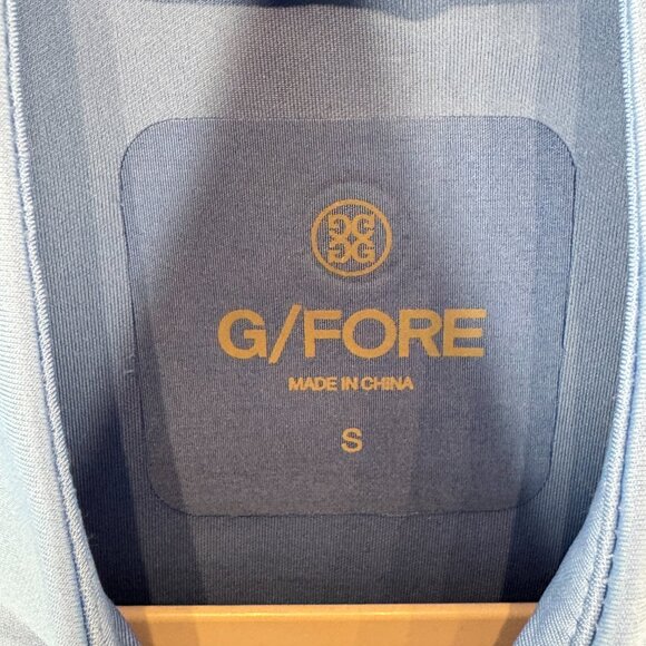 NWT G/FORE Hybrid Quilted Stretch Tech Interlock Jacket in Dawn Blue - Picture 5 of 11